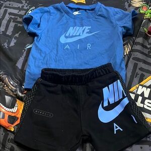 Nike Blue and Black Kids Outfit